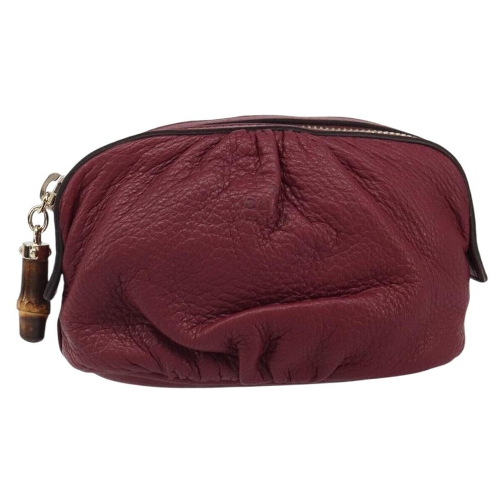 Gucci Bamboo Leather